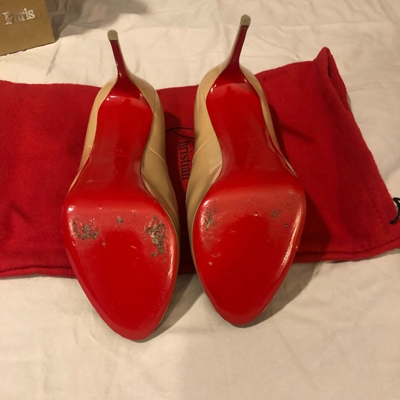 Christian Louboutin New Very Prive 120 Nude 39.5 - Picture 5 of 6